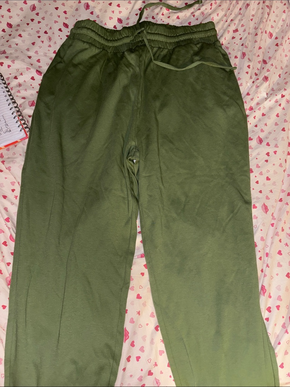 Zenana Outfitters Olive Green Drawstring Joggers